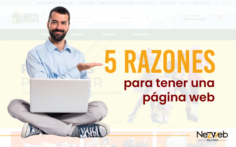 páginas web